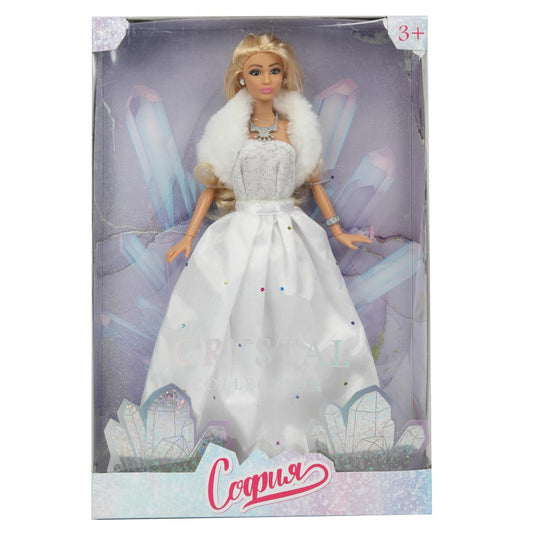 Кукла 29см София, руки и ноги сгиб., акс, кор КАРАПУЗ в кор.24шт