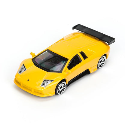 Игрушка пластик гараж+1 машин, ламборгини,кор. - в кор.36шт