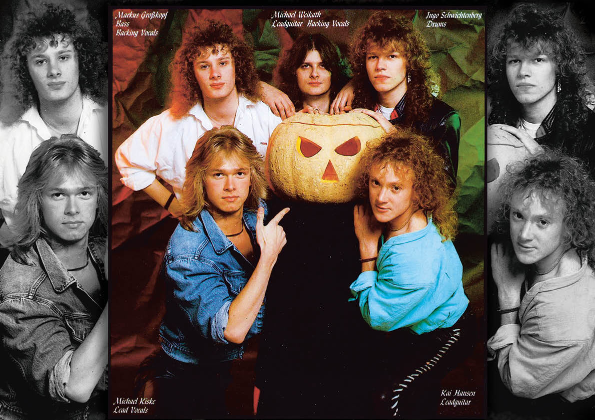 Постер. Звезды металла. Helloween. Формат А3.