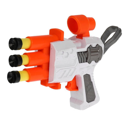 Игрушка-бластер с мягкими пулями в кор. 30*5,5*16см ИГРАЕМ ВМЕСТЕ в кор.2*24шт