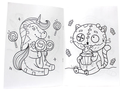 РАСКРАСКА А4 эконом. КРИПИ ЧИБИ