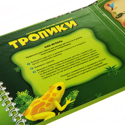 Игра магнитная головоломка "Тропики"
