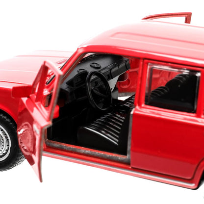Машина металл ваз-2102 12 см, двери, багаж, инер, красный, кор. Технопарк в кор.2*36шт