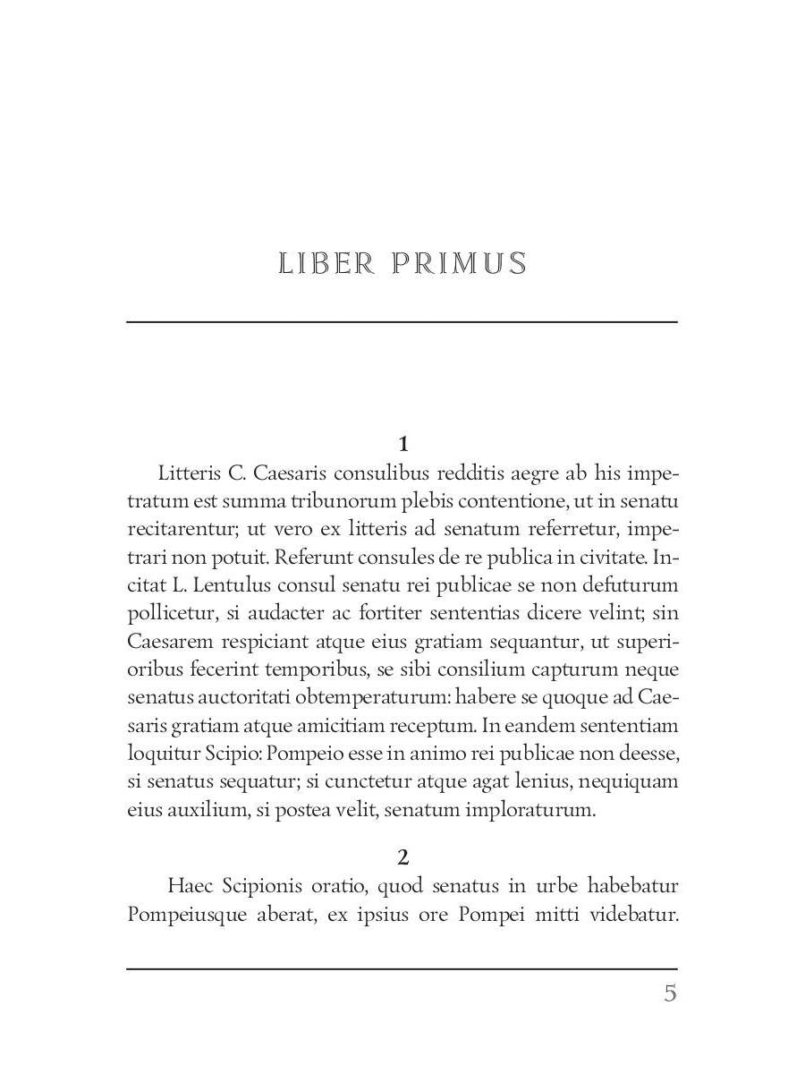 Commentarii de Bello Civili = Записки о гражданской войне