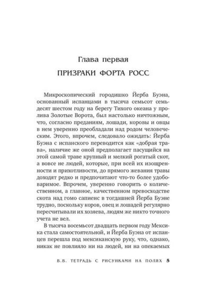 В.В. Тетрадь с рисунками на полях: роман