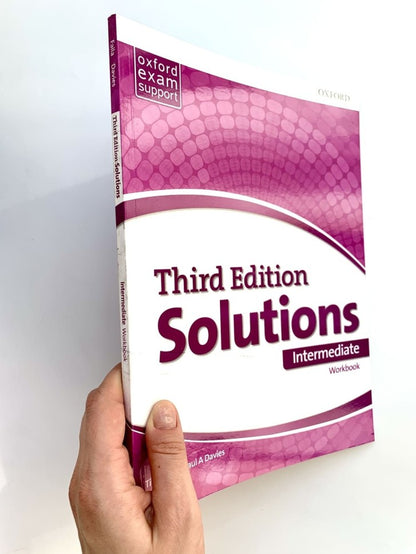 Solutions Intermediate Students Book, 3rd ed.'