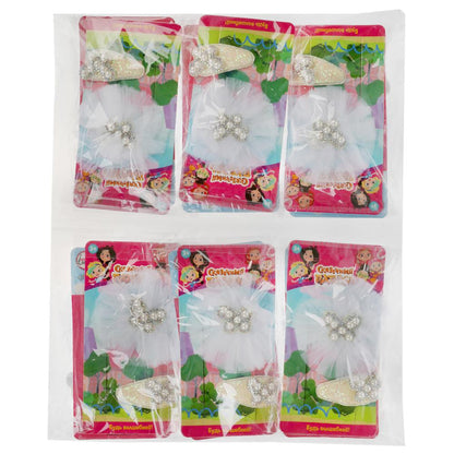 Accessoires pour enfants de la société СКАЗОЧНЫЙ ПАТРУЛЬ заколки с украшениями, 2 шт МИЛАЯ ЛЕДИ уп-12шт в cor.100up