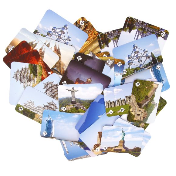 Игра настольная Мемо "Весь мир" (50 карточек)