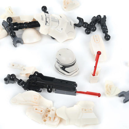 80003-ZH Конструктор сборная фигурка космические сражения, 81 дет. Город мастеров в кор.2*36шт