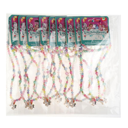 Аксесс. д/девочек ЭНЧЕНТИМАЛС набор бижутерии (кулон+браслет) единорог МИЛАЯ ЛЕДИ уп-10шт в кор.50уп