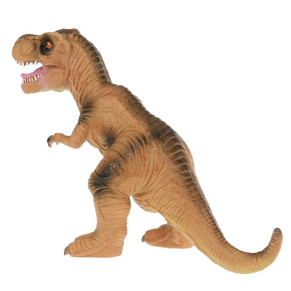 Игрушка пластизоль динозавр тиранозавр 32*11*23см, хэнтэг (русс. уп.) Играем вместе в кор.2*36шт