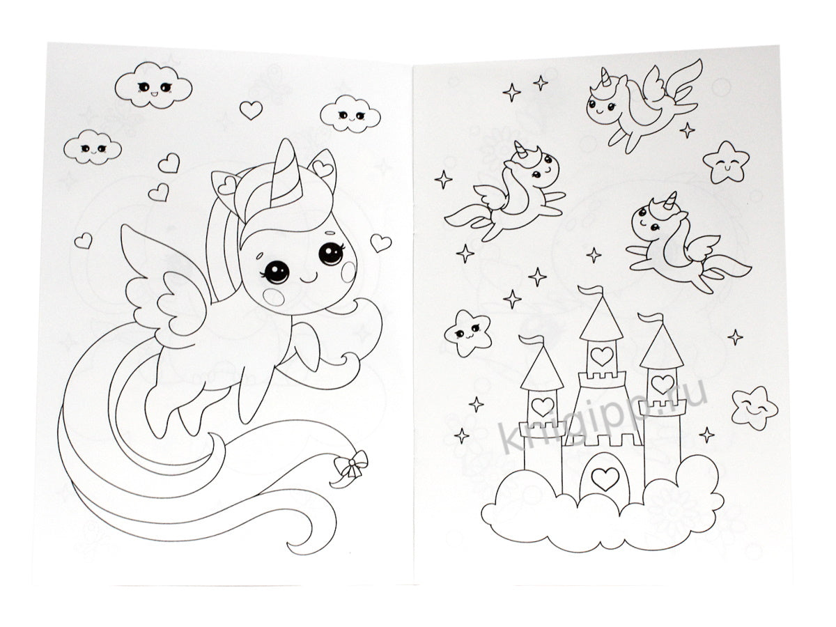 РАСКРАСКИ эконом НЯШКИ-РАСКРАСКИ. КАВАЙИ