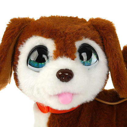 Интерактивный щенок Джим 22см, ходит, озвучен, голова поворачив., в кор. МОЙ ПИТОМЕЦ в кор.12шт