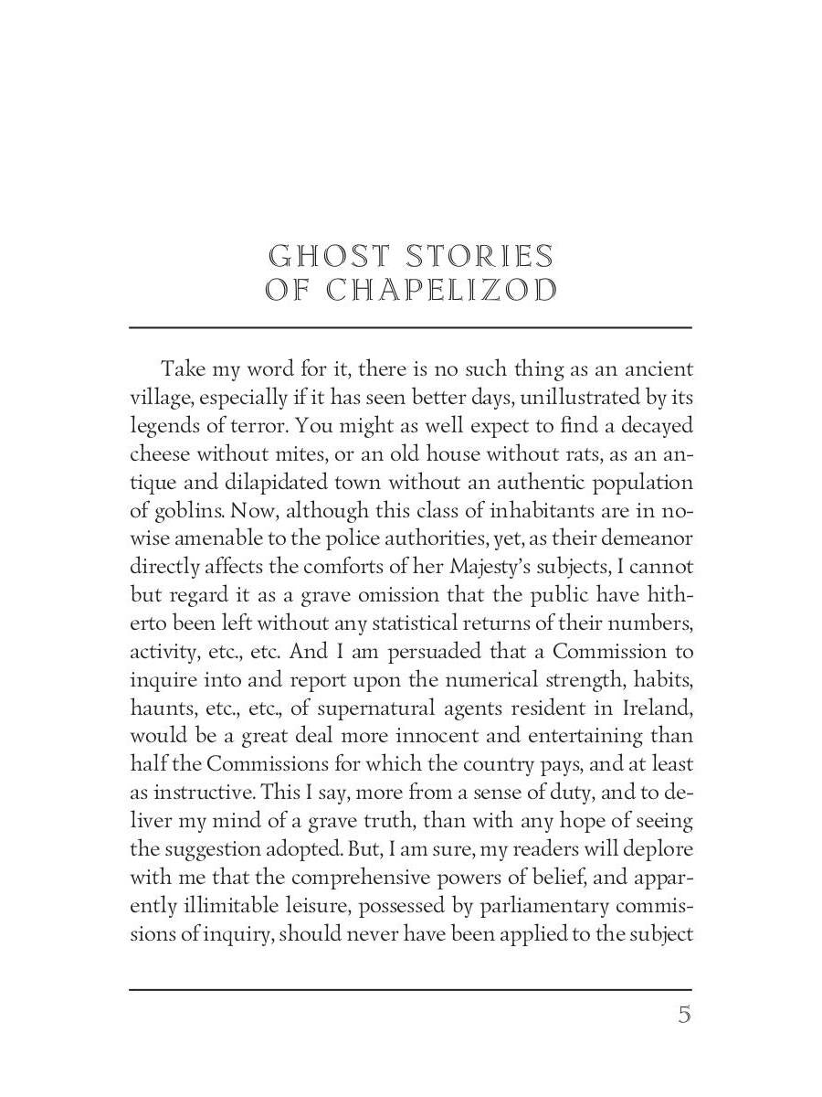 Ghostly Tales 3. Ghost Stories of Chapelizod = Рассказы о призраках 3: на англ.яз