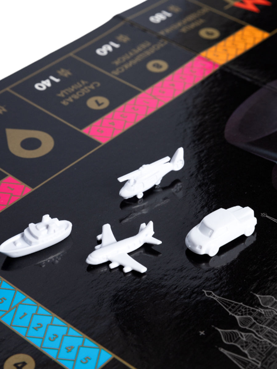Le jeu économique "Monopoliste. Black Edition" avec le terminal pour la carte Tom Toyer