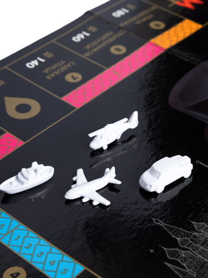 Le jeu économique "Monopoliste. Black Edition" avec le terminal pour la carte Tom Toyer