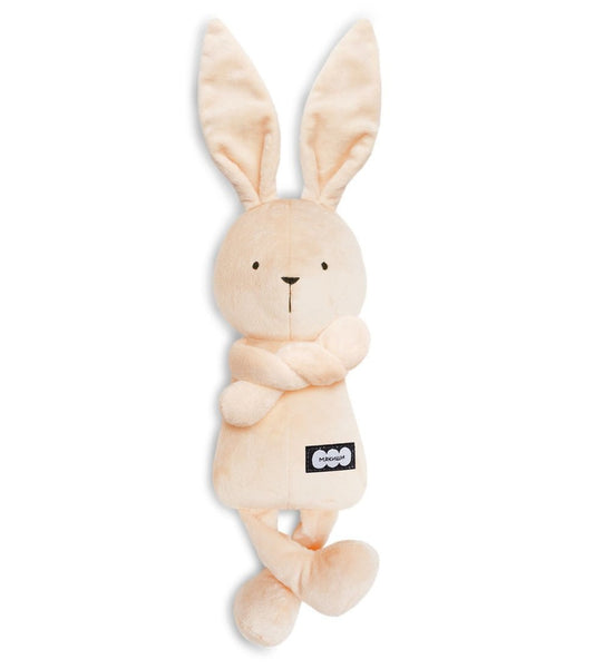1068 Игрушка "Мякиши" мягконабивная (Зайка Джон, Бежевый)