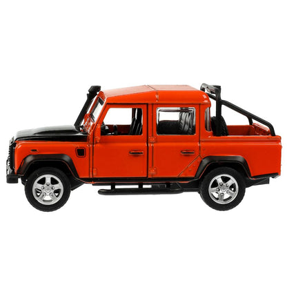 Машина металл Land ROVER DEFENDER/HUMMER H2 PICKUP 12см,дв,баг,асс,дис. Технопарк уп-12шт в кор.6уп