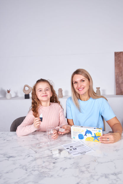 Набор для изготовления мыла. Рукодельное мыло своими руками "В синем море"