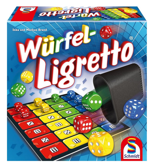 Наст.игра Schmidt "Ligretto. Würfel" (Лигретто Кубики) (правила на англ. языке) арт.49611