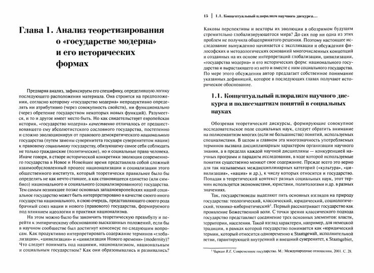 Государство модерна. Национальный и социальный векторы эволюции: монография