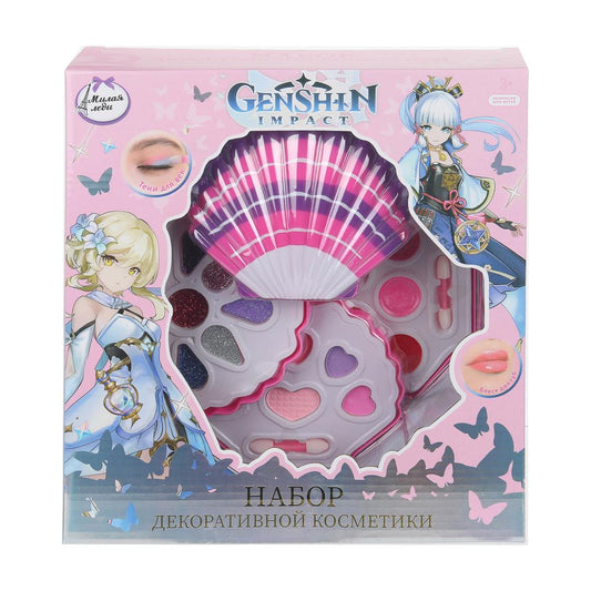 Косметика ДЛЯ ДЕВОЧЕК тени д/век, тени д/век с блестками, блески д/губ МИЛАЯ ЛЕДИ в кор.2*12шт