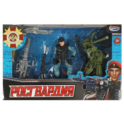 Набор солдатиков с оружием РОСГВАРДИЯ кор.24,2*15,4*4см ИГРАЕМ ВМЕСТЕ в кор.2*48шт