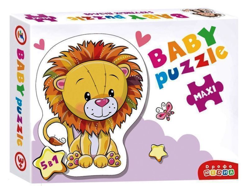 Дрофа. Baby Puzzle. "Веселый зоопарк" арт.3841 /16