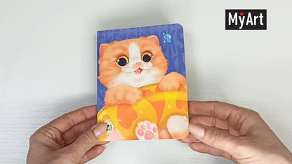 MyArt. MeowBook СКЕТЧБУК. Рыжий котик