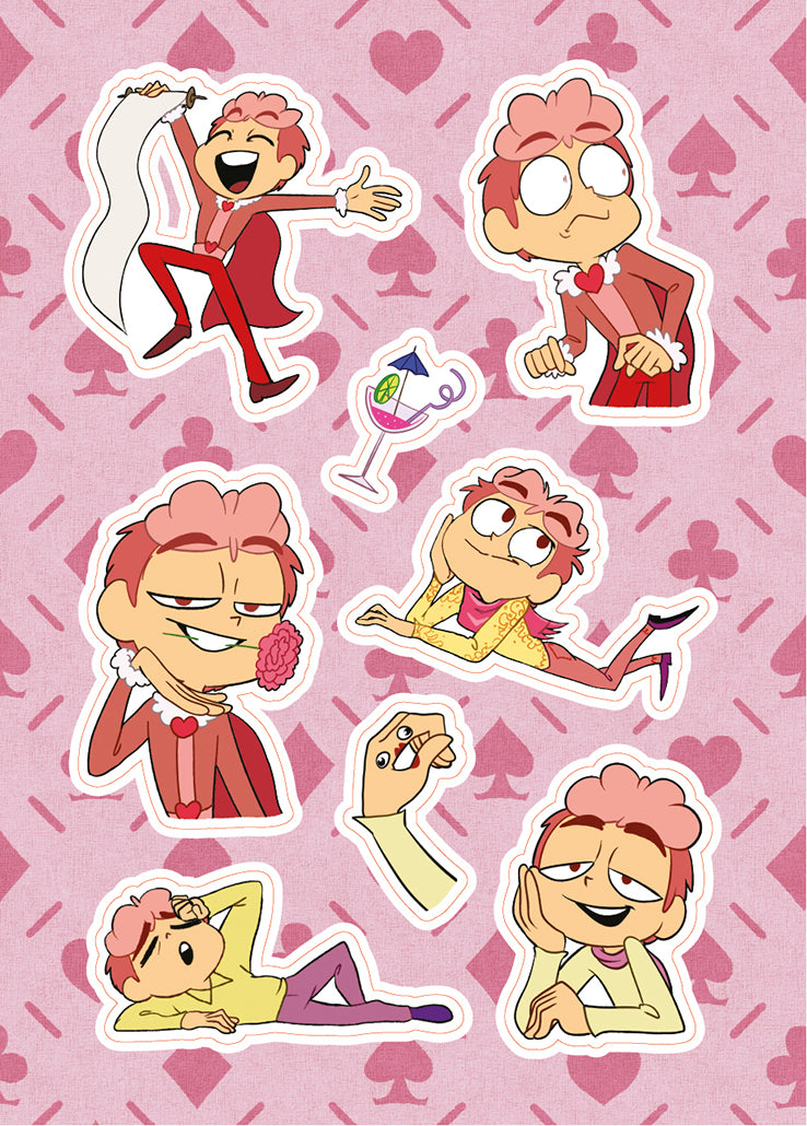 Лист Стикеров "13 Карт: Ромео. Земля Королей"