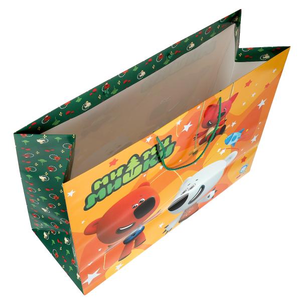 Пакет подарочный глянцевый Ми-ми-мишки xxl, 40*49*19 см ЧУДО ПРАЗДНИК в кор.100шт