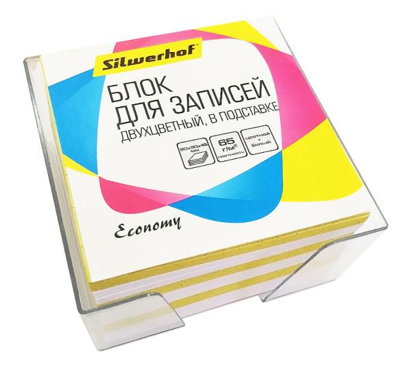 Блок для зап.бум.9х9х4,5,асс.в подс.65г/м2,701035