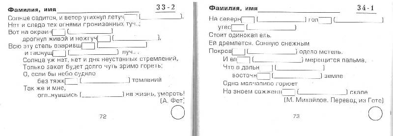 Рус. яз. 4кл Вставь букву!