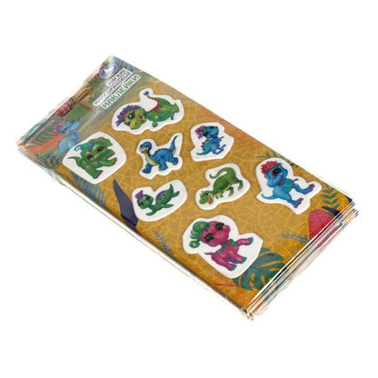 Мягкие многораз. Autocollants dinosaures 97x227mm, taille jusqu'à 10 pouces, couleur 40 pouces