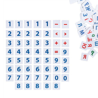 Касса буква и цифра. «Учим цифры и буквы»