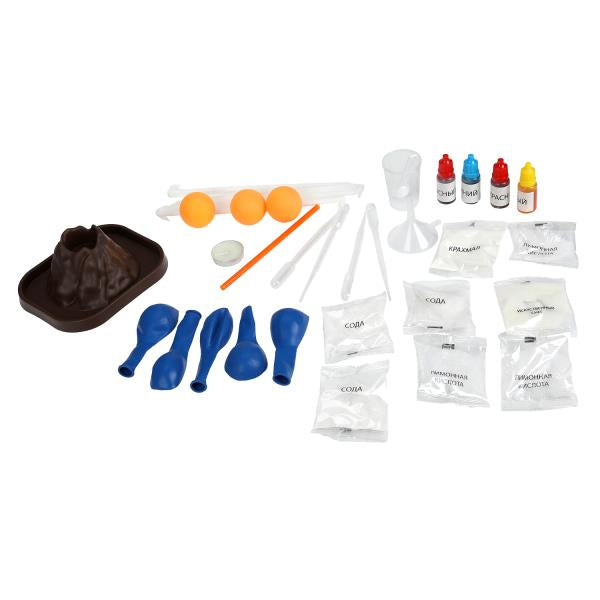 Набор опыта химии, 45-в-1 IQ Эксперимент в кор.8шт
