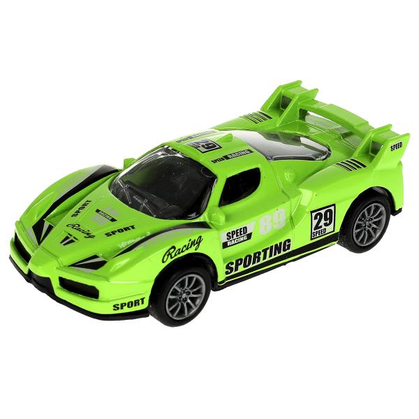Machine en métal СПОРТКАР, 10 cm, inertie, cor. Parc technologique en cor.2*120шт