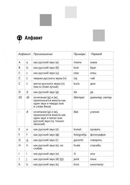 Разговорный хорватский язык. Курс для начинающих