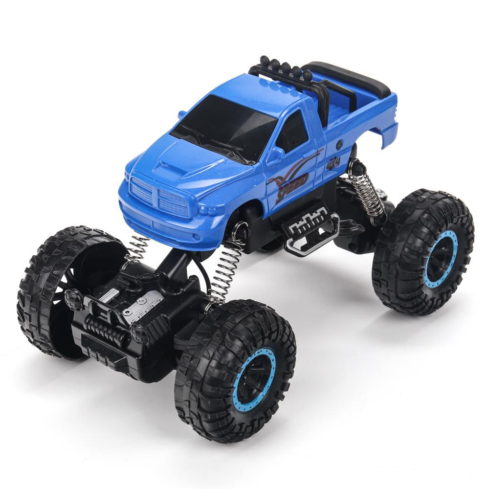 Машина р/у Хот Вилс ВНЕДОРОЖНИК, 24 см, 4 направления, синий, кор. - в кор.2*18шт