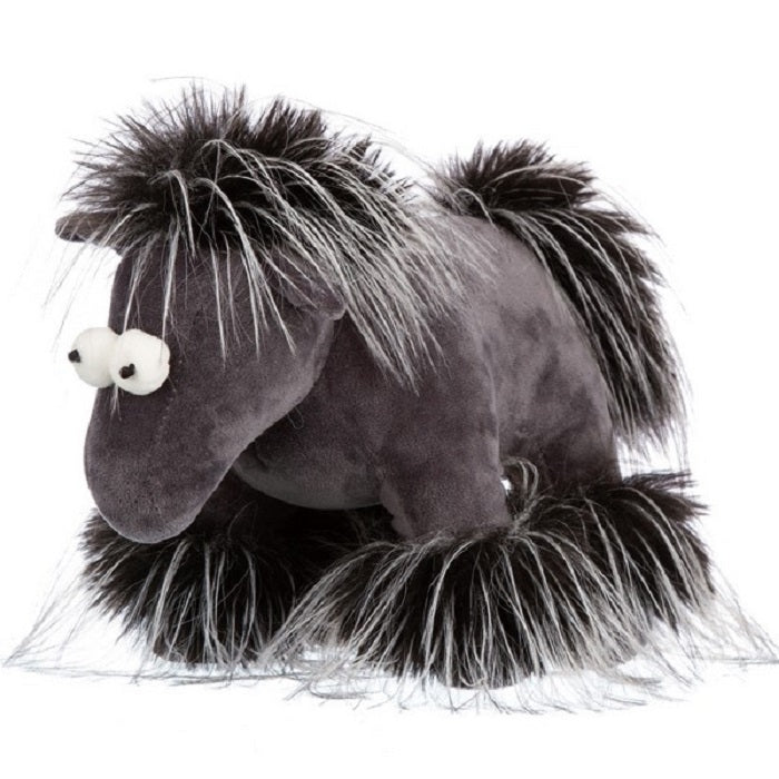 Relana "Конь фриз" игрушка мягконабивная 36 см, в/п 23*36*17 см арт.RL24195-36