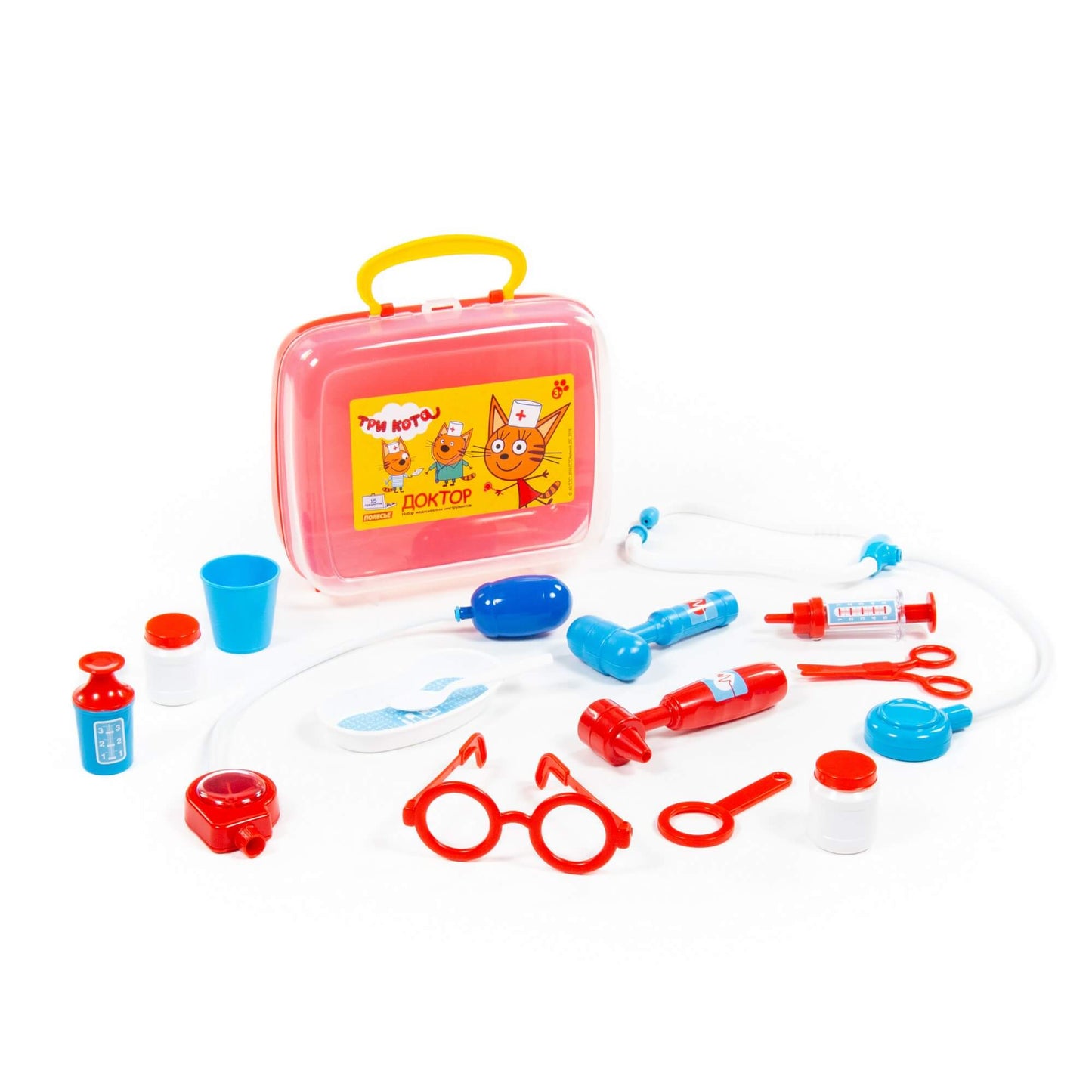 Полесье. Набор "Доктор" Три Кота (в чемоданчике) арт.65346 /4