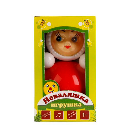Игрушка-неваляшка Малышка (11 см) артикул 6С-028 в художественной упаковке, EAN - 4620005410282
