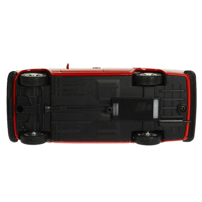 Машина металл ваз-2101 длина 12 см, двери, багажник, инерц, красный, кор. Технопарк в кор.2*36шт