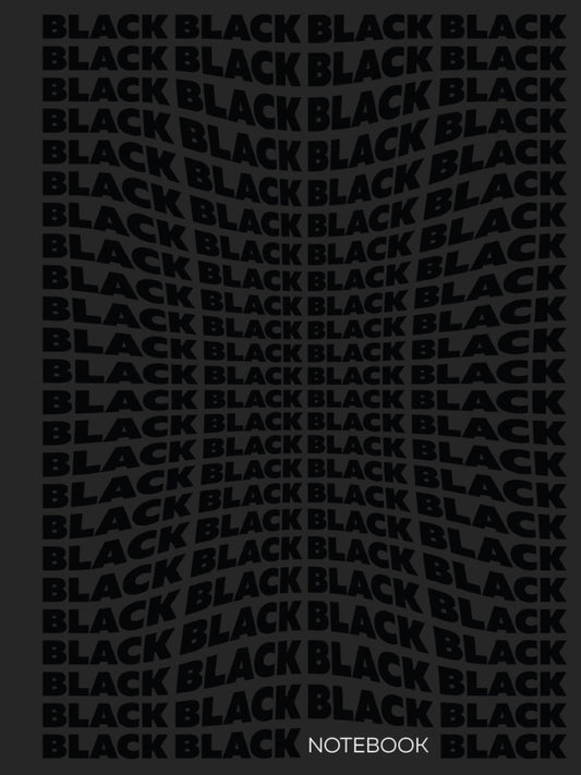 MyArt. БЛОКНОТ в линию Total Black. Black 2