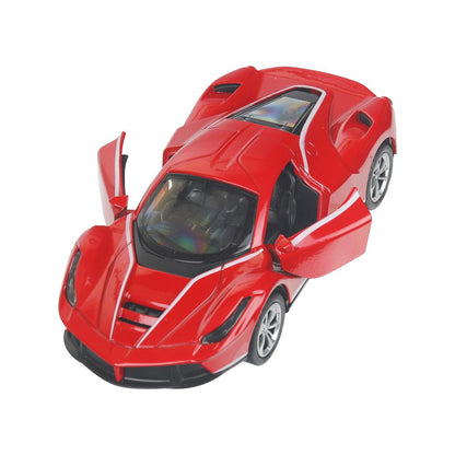 1:32 модель металл свет-звук ferrari la ferrari 14.9см, двери, инерция - в кор.2*48шт
