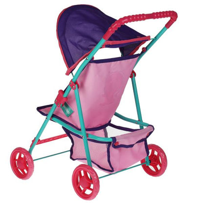 Коляска-книжка ЭНЧАНТИМАЛС мет, 4*11см рез повор.рем корз. 33.5*64.5*59 кор КАРАПУЗ в кор.2*6шт