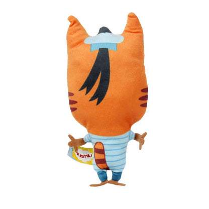 Игрушка мягкая Три Кота три кота Коржик 17см, диджитал с принтом "МУЛЬТИ-ПУЛЬТИ" в кор.96шт