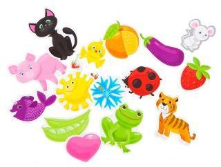 Пластик на губках "Цвета" 10KOR PLASTIC