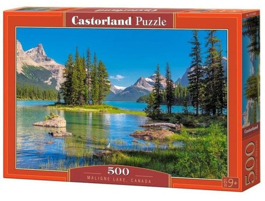 Castorland. Пазл 500 арт.B-53803 "Озеро Малайн" Канада