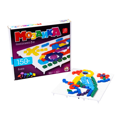 Мозаика фиг/6цв/150шт/1поле/230х200х35 (арт. 966)